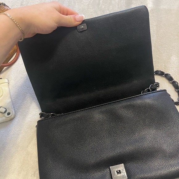 MARIO VALENTINO BLACK BAG - Picture 3 of 4